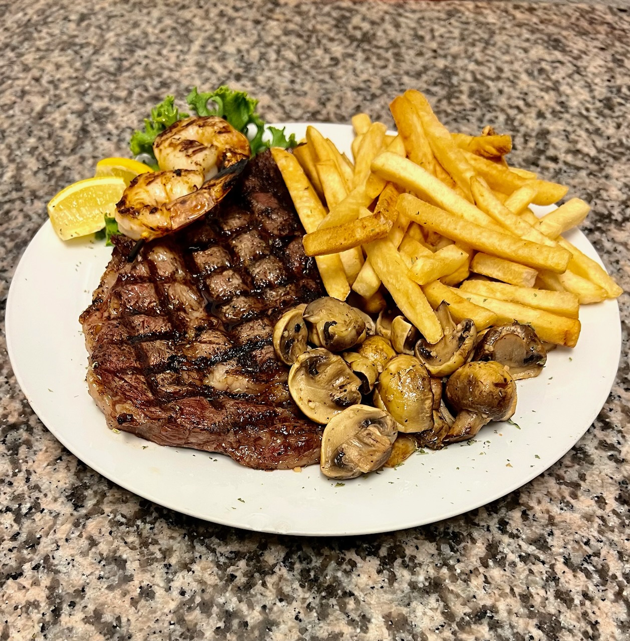 Fine Cut Rib Eye Steak Seaside Restaurant & Bar